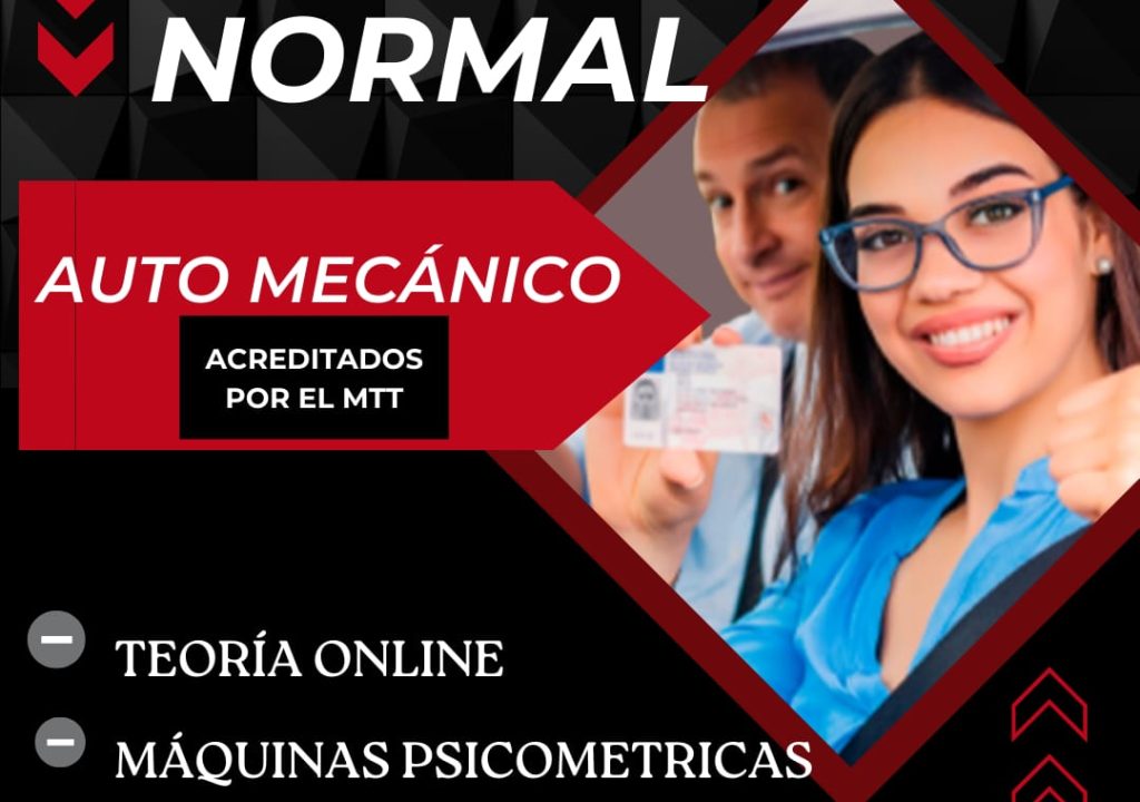 curso normal mecanico